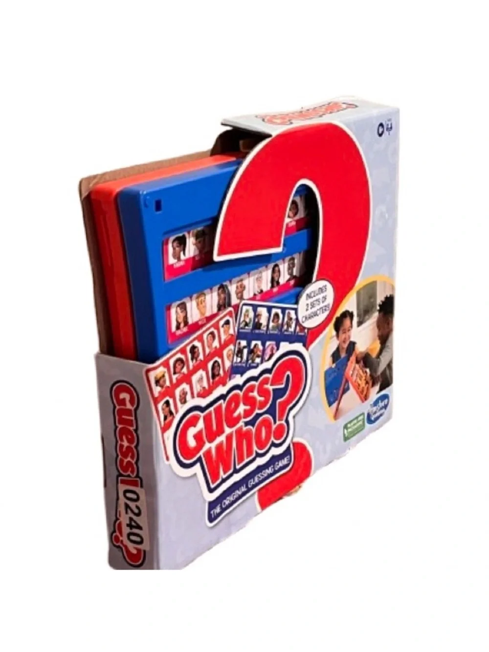 🆕-Guess Who? The Original Guessing Game. Easy to Load Frame 2 Sets of Characters